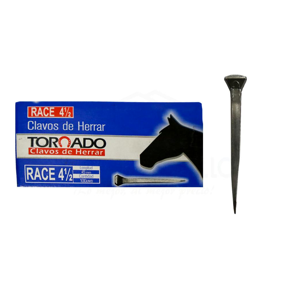 CLAVO HERRAR TORNADO RACE 4.1/2" X 100 UNDS